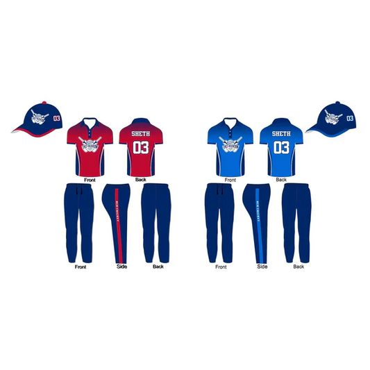 GBos Nite Cricket: Player Jersey Full Kit