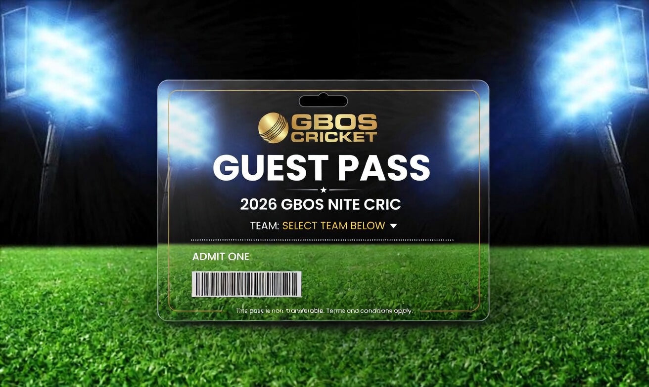 2026 GBos Nite Cric: Guest Pass (select team below)